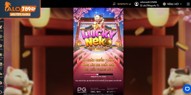 Lucky Neko ALO789 Cơ Hội Trúng Thưởng Lớn Dành Cho Bạn 1 Đôi nét về sự hấp dẫn của Lucky Neko ALO789